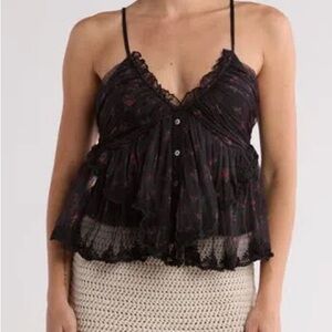 NWT Free People Femme Fatal TANK